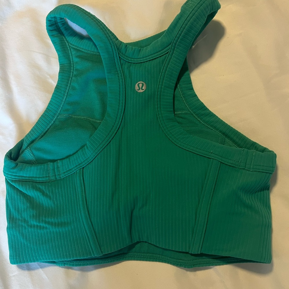 Lululemon Green Sports Bra sz 4